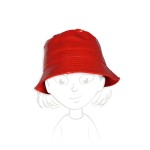 Chapeau de pluie pour fille rouge