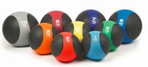 medicine ball lot complet