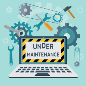 maintenance site wordpress