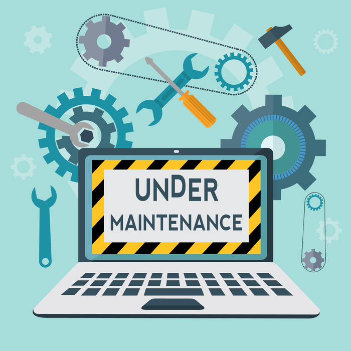maintenance site wordpress